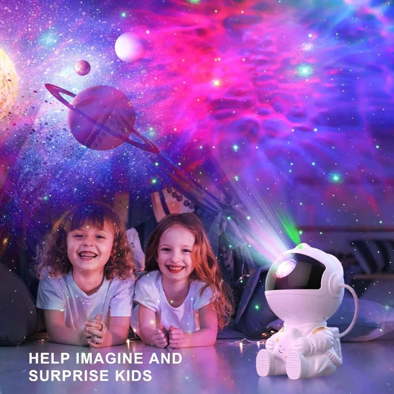 Astronaut Galaxy Projector | Star Nebula Night Light With Remote Control | Mini Astronaut Galaxy Light