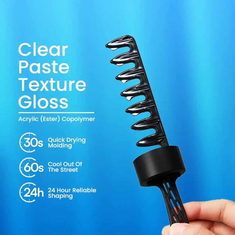 ECRIN Cool Styling Hair Gel 280ml with Active Collagen Strong Hold & Cool Fresh Effect