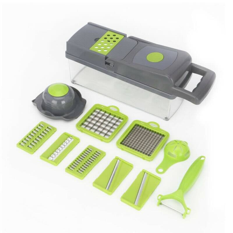 16-in-1 Mandoline Slicer & Vegetable Chopper | Multifunctional Food Cutter & Grater